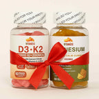Vitamuse Wellness POWER Duo – D3+K2 & Magnesium Glycinate