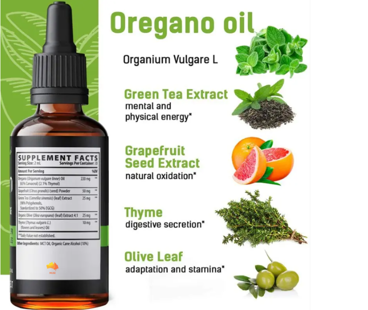 Chlorophyll Liquid Drops 6000 mg - Fast Detox Non-GMO, Vegan