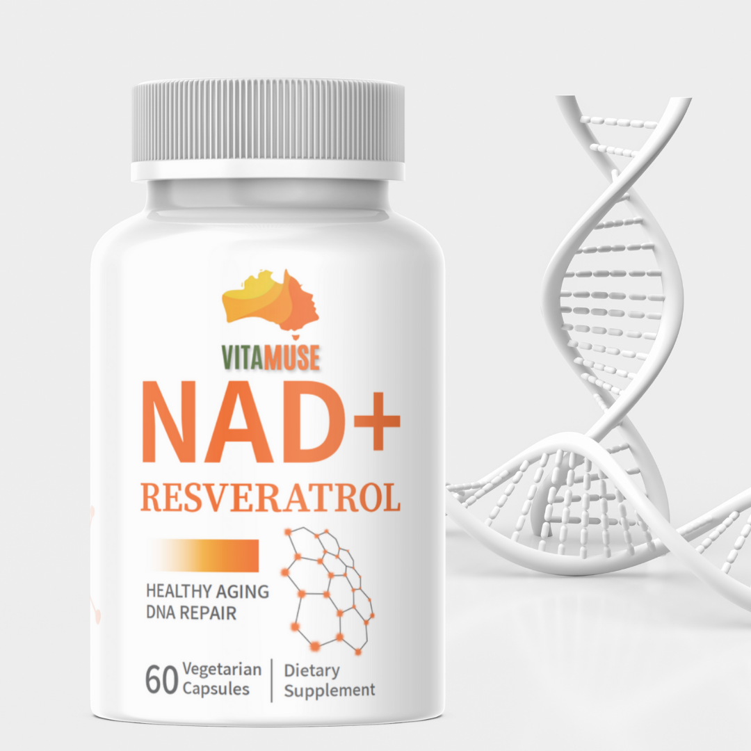 VITAMUSE NAD+ with Resveratrol 60 Capsules