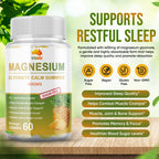 Magnesium Glycinate Calm Gummies, Sugar Free, 60 Count