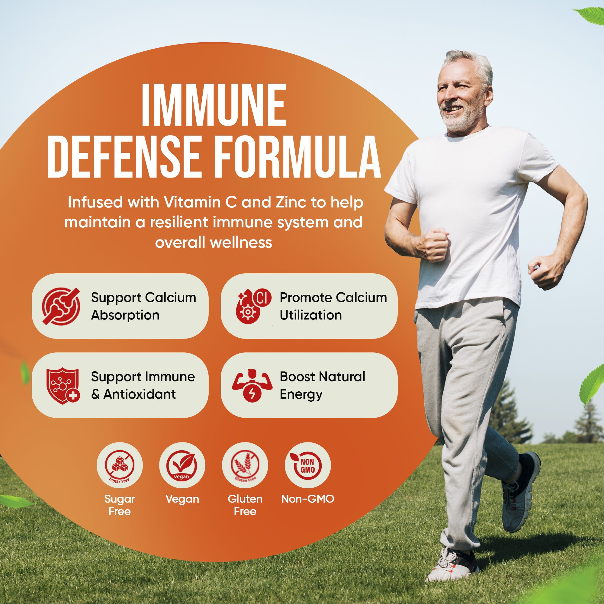 D3 K2 Gummies, 60 Count, Supports Bone, Heart Health