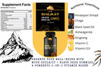 Shilajit Gummies for Men & Women, 1000mg