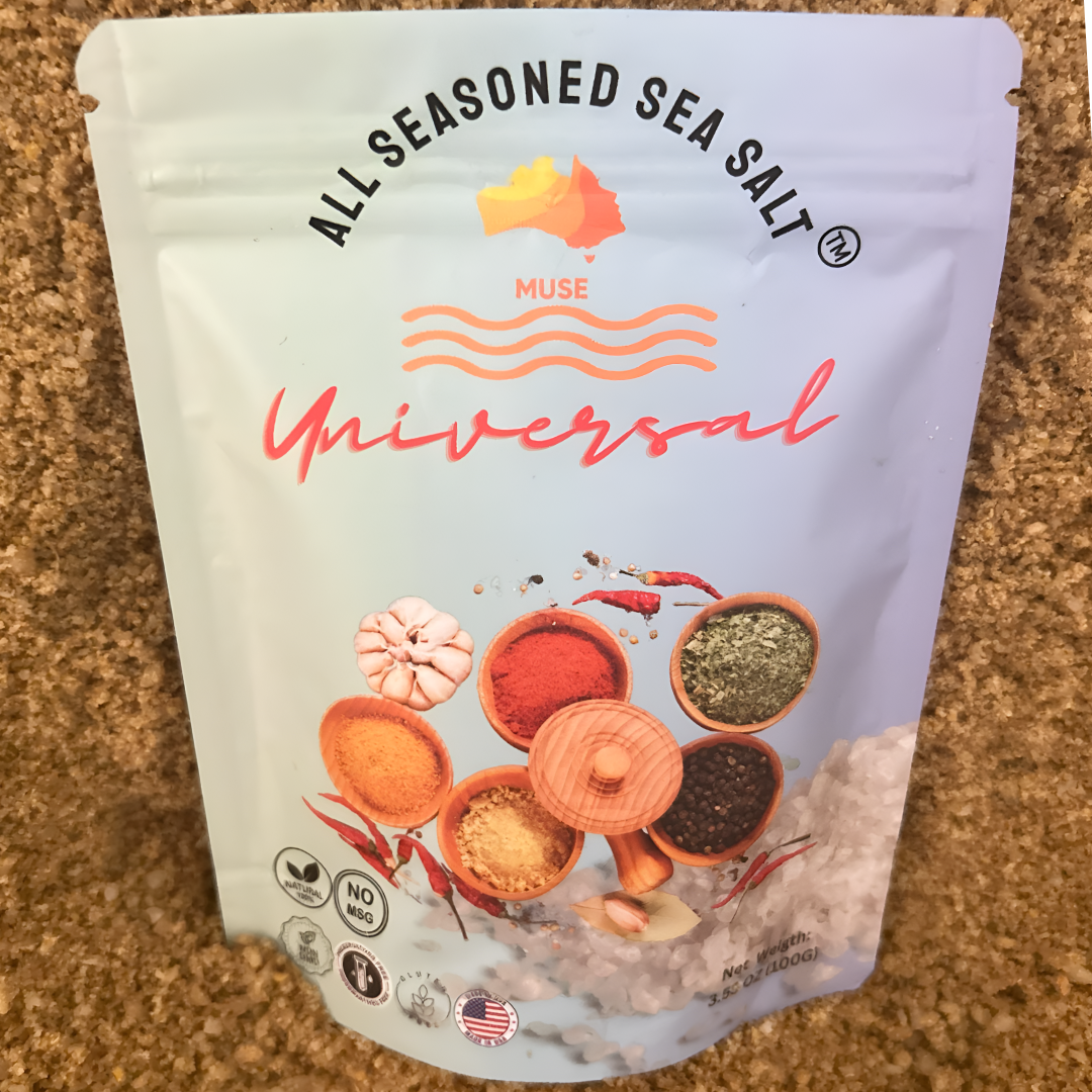 MUSE ALL SEASONED SEA SALT ™  Universal 100 g (3.53oz)